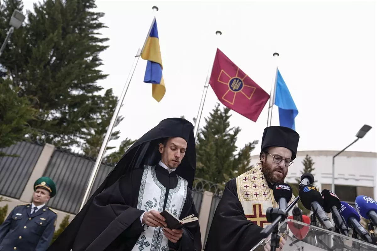 Ukrayna Savaşı\'nın 4. Yılı İçin Anma Töreni