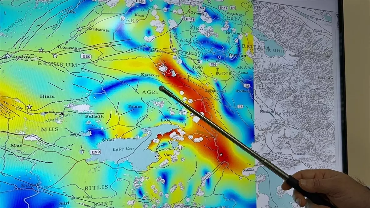 Van Gölü Doğusunda Yeni Fay Zonu Keşfedildi