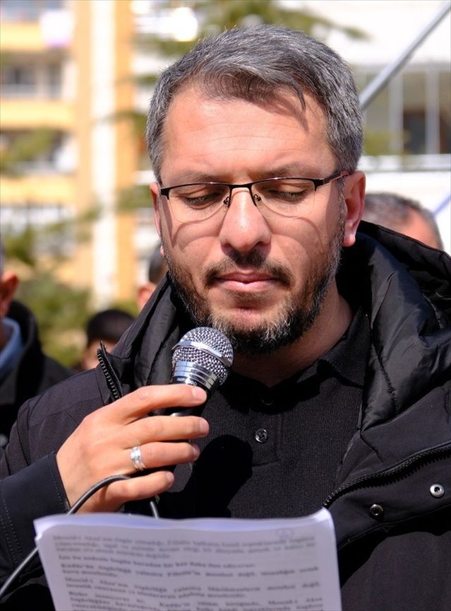 Van’da Kudüs İçin Protesto