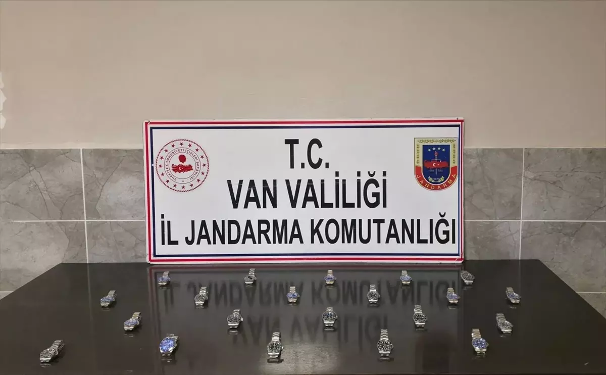 Van\'da Gümrük Kaçağı Malzemeler Ele Geçirildi