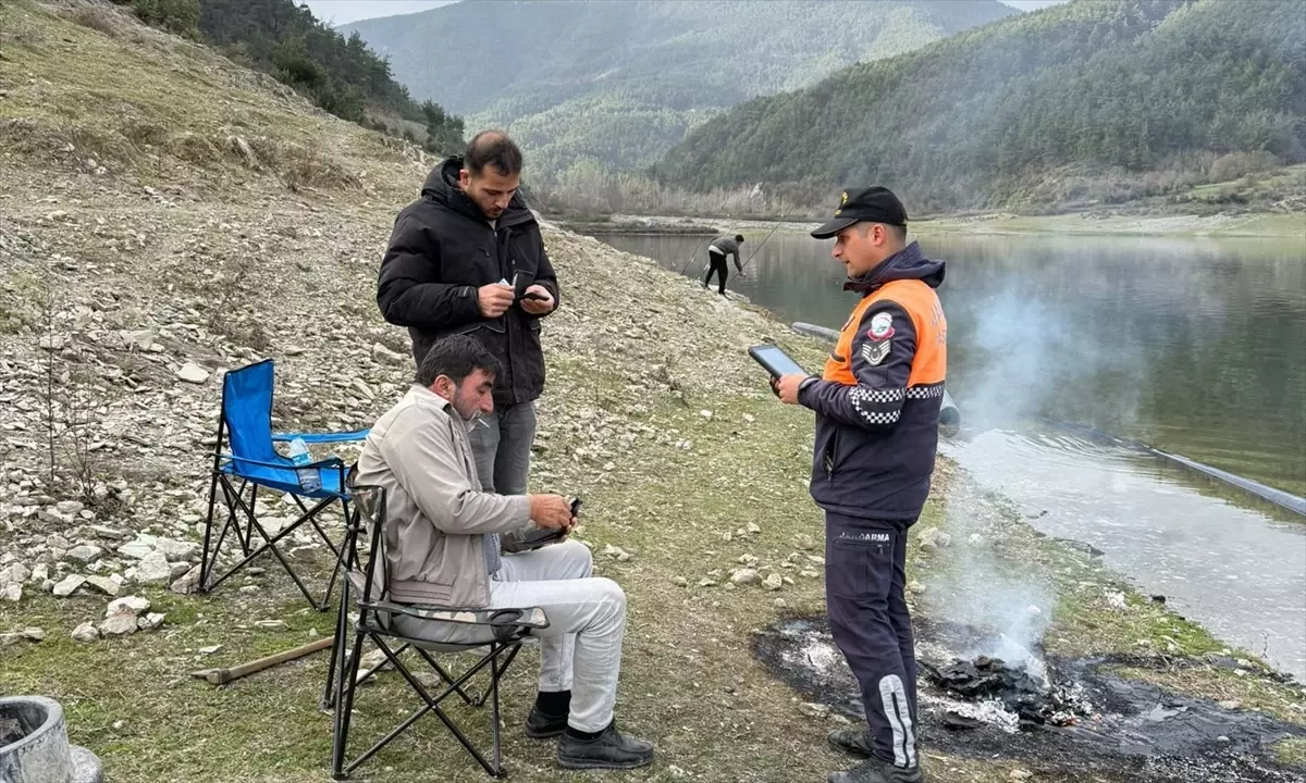 Vezirköprü\'de Baraj Gölü Denetimi