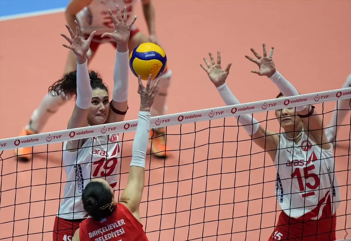 Aras Kargo, Bahçelievler\'i 3-0 Geçti