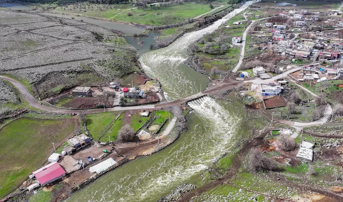 Devegeçidi Barajı\'ndaki Su Seviyesi Arttı