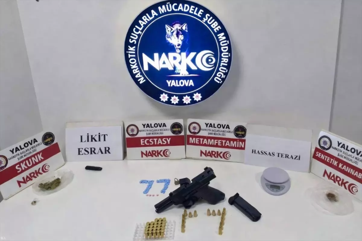 Yalova\'da Uyuşturucu Operasyonu: 4 Tutuklama