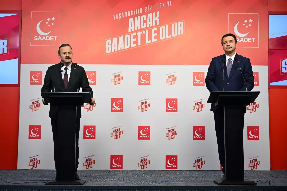 Yavuz Ağıralioğlu\'ndan Saadet Partisi Ziyareti