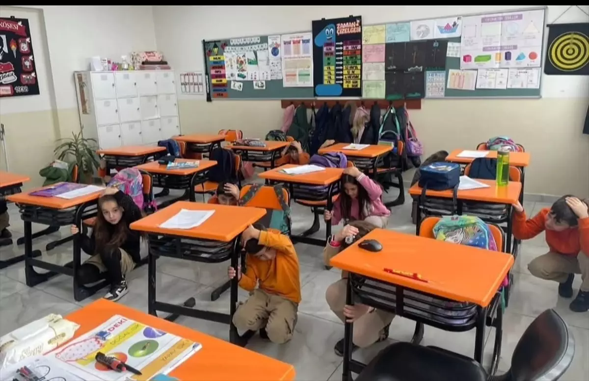 Yeniçağa\'da Afet Tatbikatı