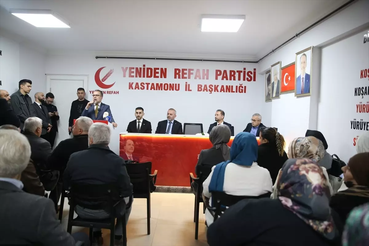 Yeniden Refah Partisi Kastamonu Ziyareti