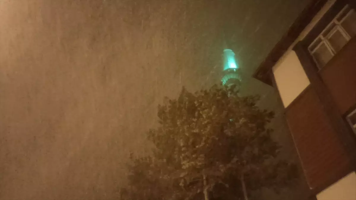 Tokat\'ta Kar Yağışı Hayatı Olumsuz Etkiledi