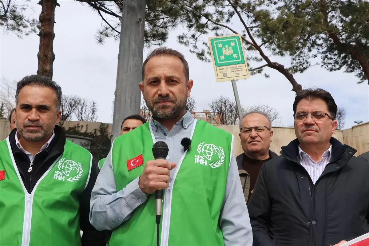 Yozgat\'ta Filistin\'e Destek Eylemi