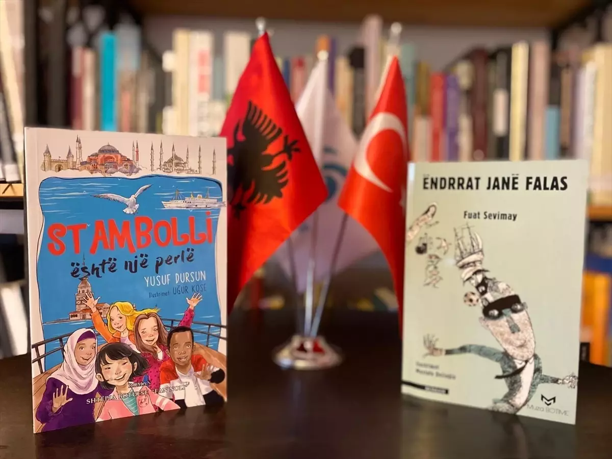 Yunus Emre Enstitüsü\'nden Çocuklara Kitap Hediyesi