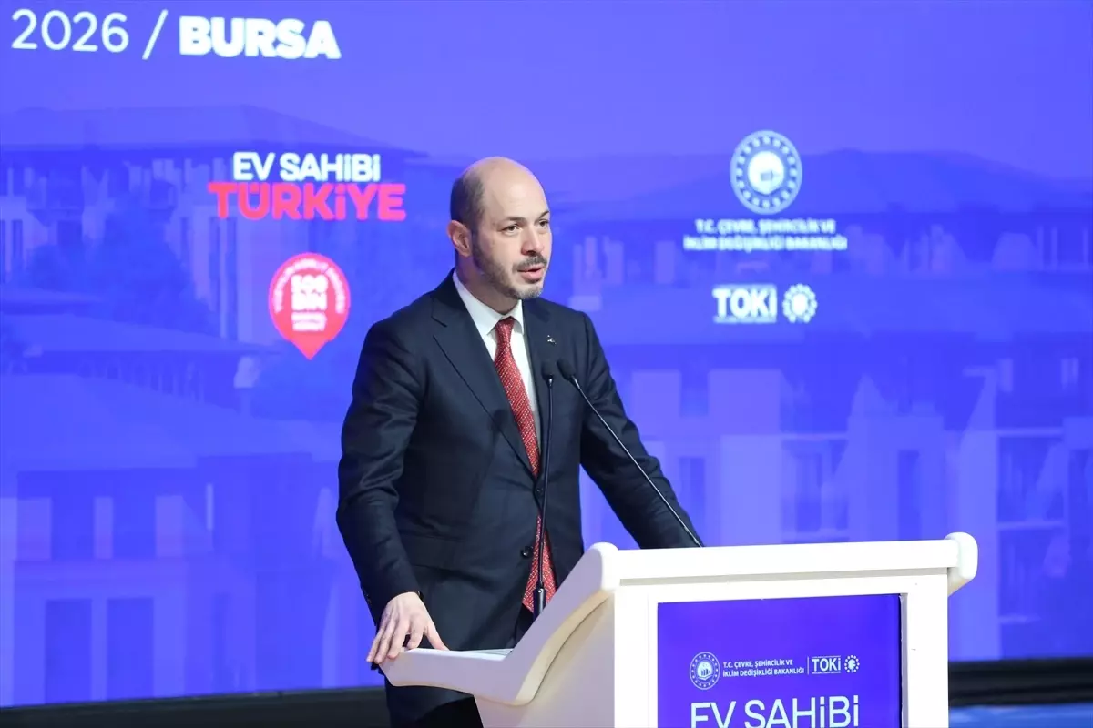 "Yüzyılın Konut Projesi" kapsamında Bursa\'da yapılacak konutların kurası çekildi