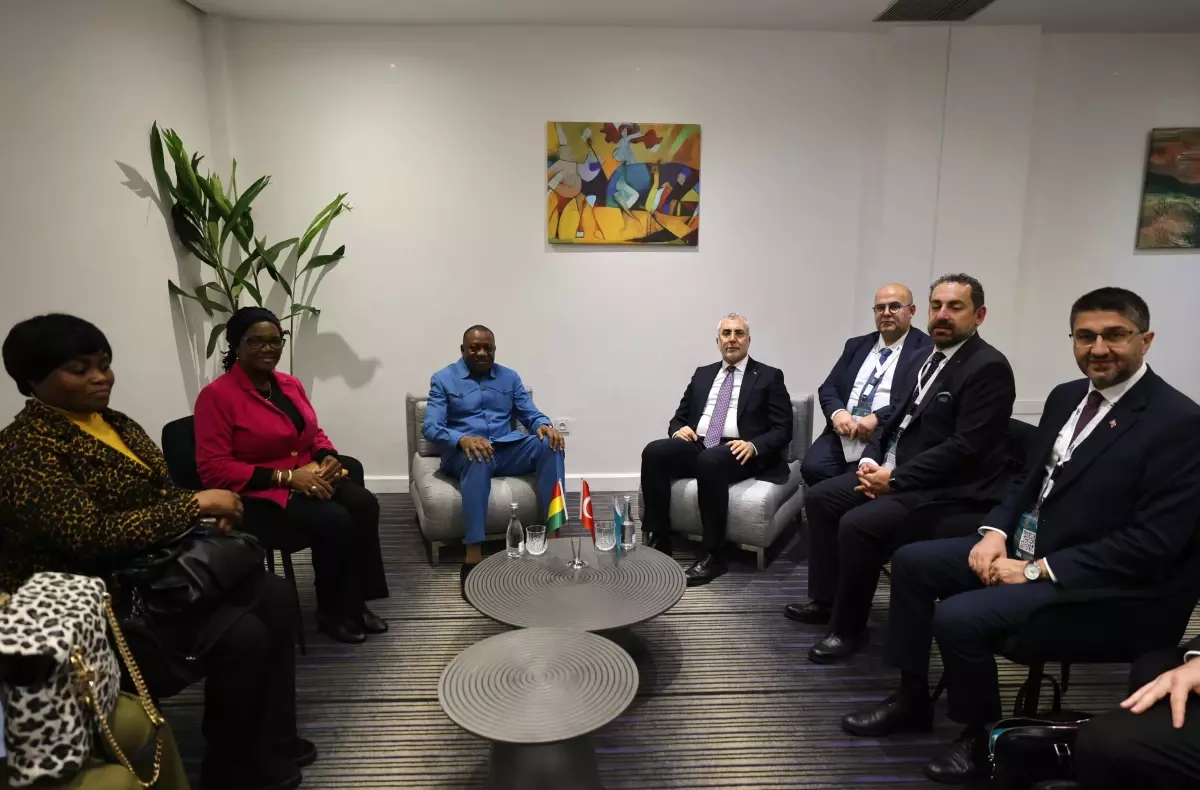 Bakan Işıkhan Gana ile İşbirliği Görüşmesi Yaptı