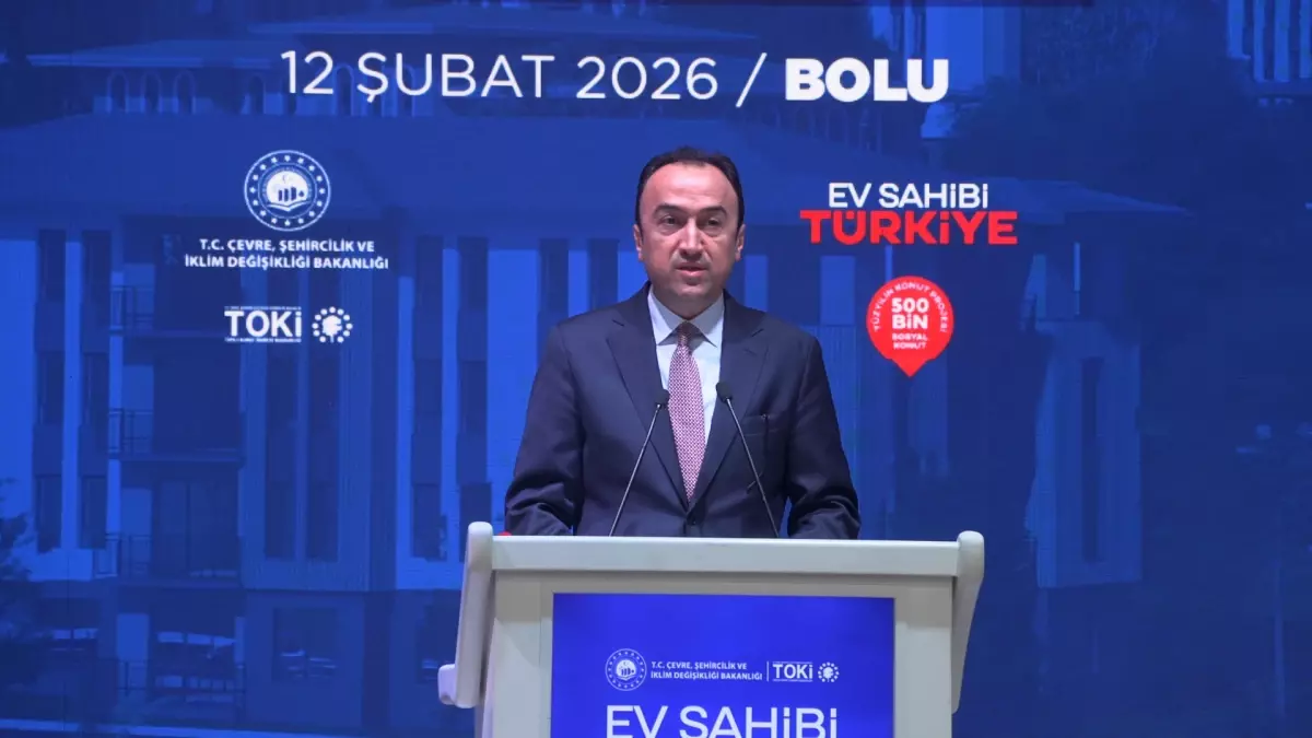 Bolu’da 1950 Sosyal Konut Kurası Çekildi