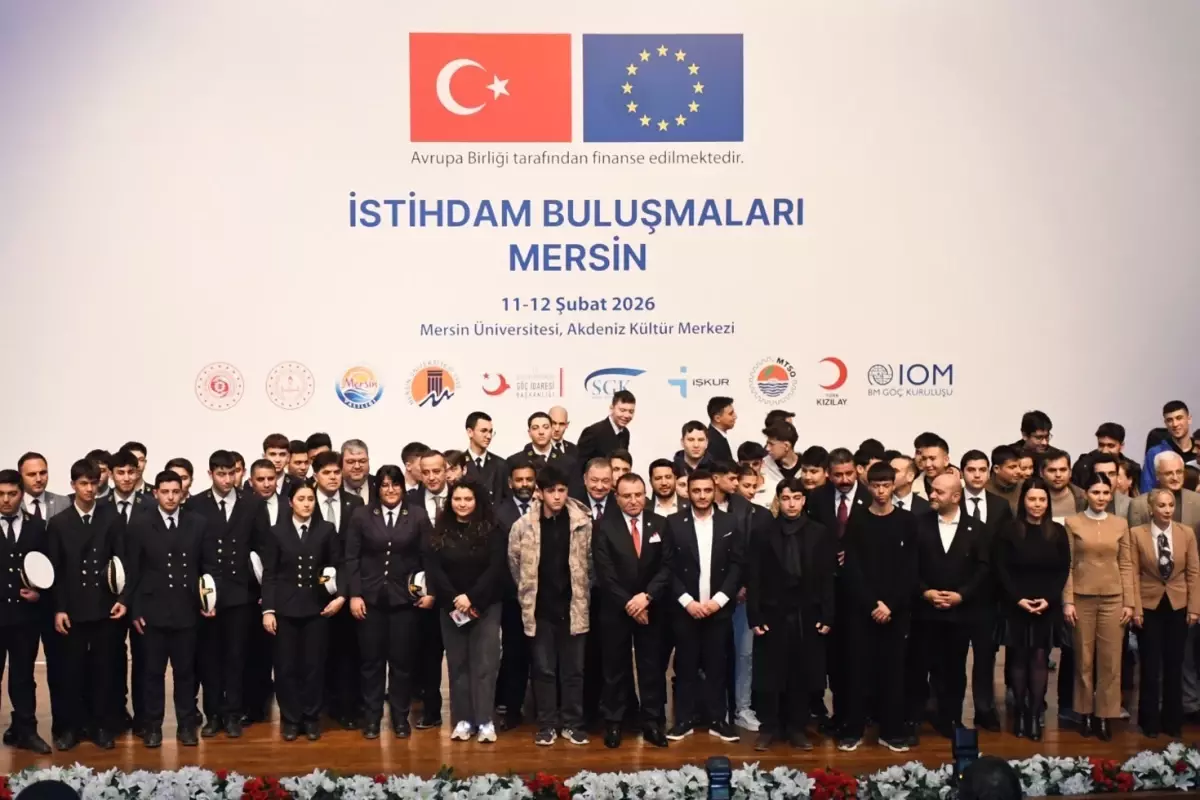 "Mersin İstihdam Buluşmaları" düzenlendi! Öğrenciler sektörle aynı masada