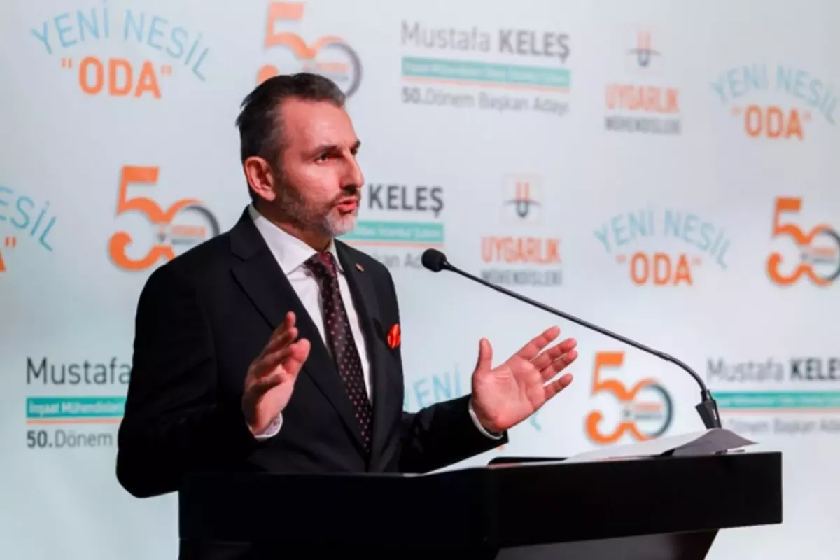 Mustafa Keleş\'ten İMO İstanbul şubesine "Yeni Nesil Oda" vizyonu