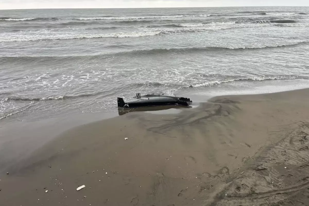 Ordu\'da büyük paniğe neden olmuştu! Sahile vuran İHA ile ilgili ilk açıklama