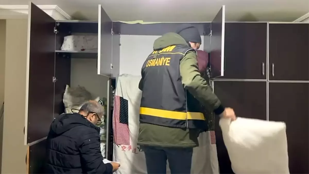 Osmaniye\'de Tefecilik ve Silah Ticareti Operasyonu