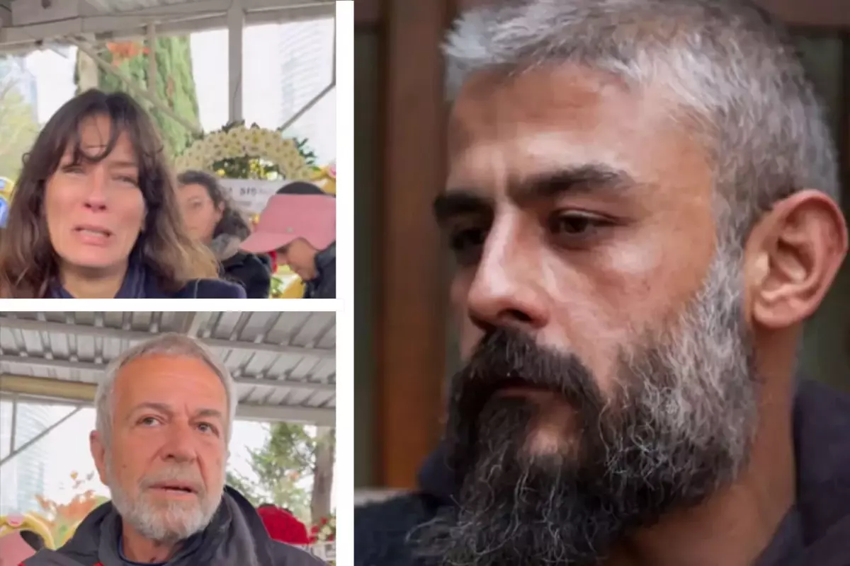 Rol arkadaşları Kanbolat Görkem Arslan\'ı gözyaşlarıyla uğurladı