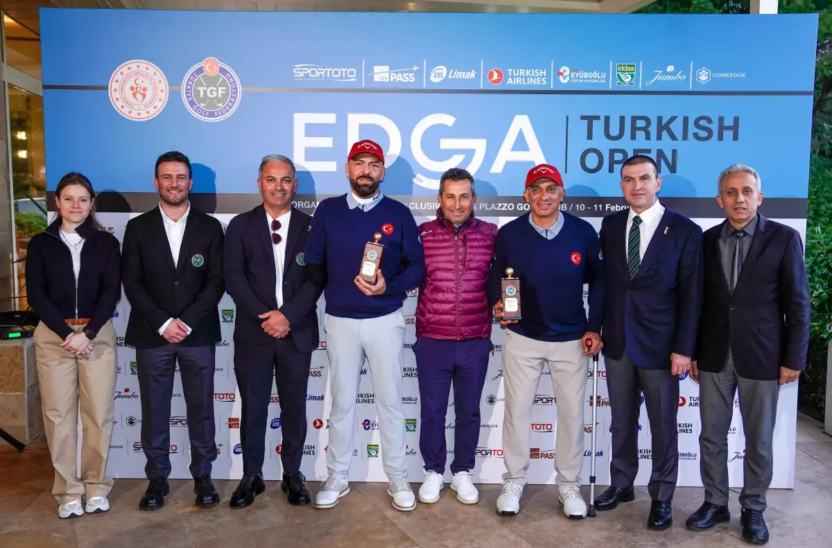 Türkiye Açık Para Golf Turnuvası Sona Erdi