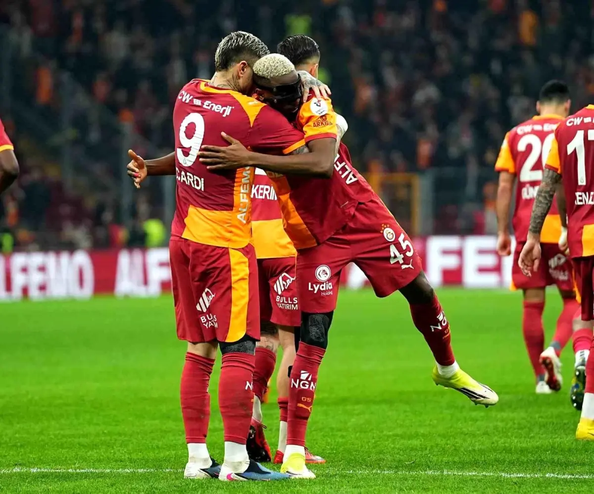 Galatasaray\'dan Evinde 30 Maçta 24 Galibiyet
