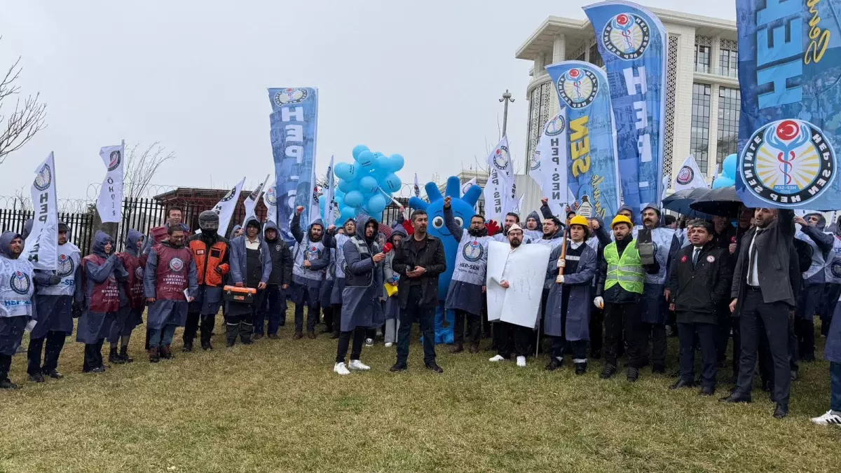 Ataması Yapılmayan Sağlık Çalışanları Eylemde