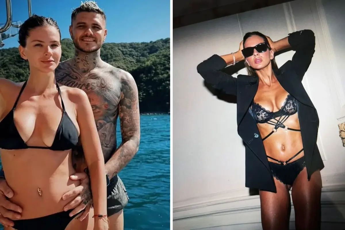 İcardi, sevgilisinin iç çamaşırlı pozlarını paylaştı