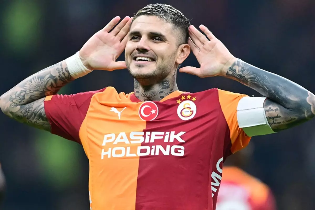 Mauro Icardi tarihe geçti, Galatasaray Eyüpspor\'u beşledi