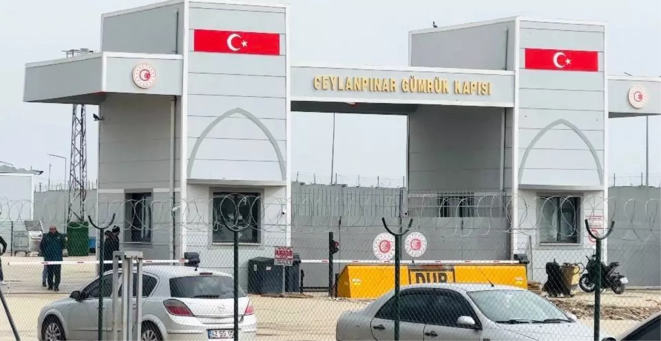 Ceylanpınar’da Gümrük Kapısı Protestosu
