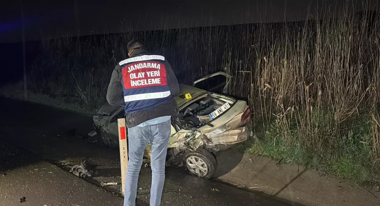 Çorlu\'da Kaza: 5 Yaralı