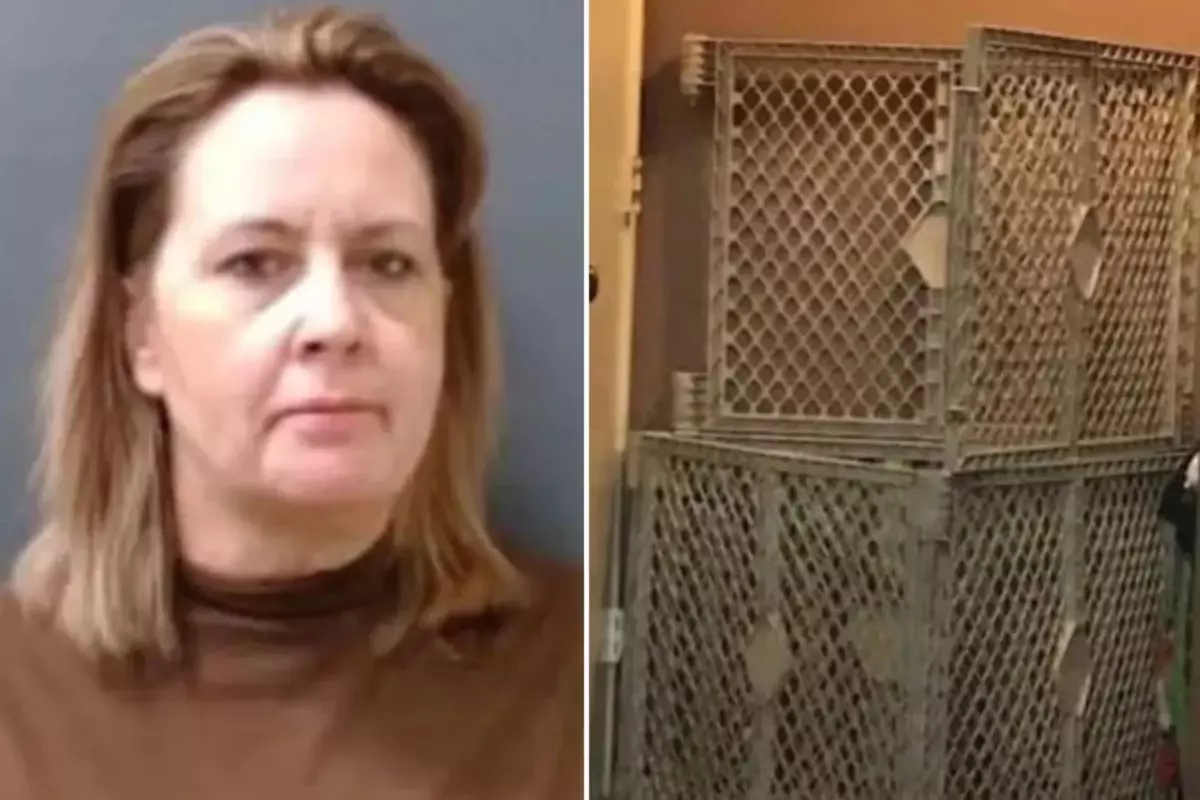 Teksas\'ta dehşet evi: Evlatlık çocuklarını kafese kapatan anneye 80 yıl hapis