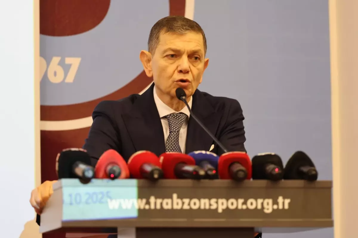 Trabzonspor Divan Başkanı Ören\'den \'sağduyu\' çağrısı