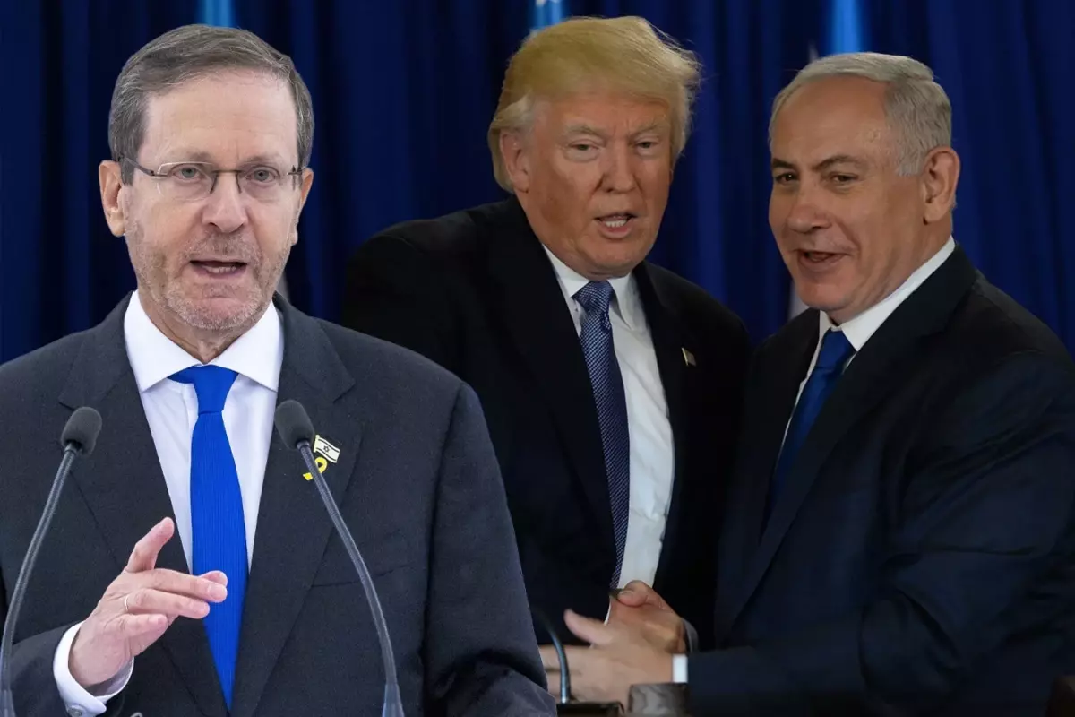 Trump\'tan Netanyahu fırçası! Herzog\'dan tek cümlelik yanıt geldi