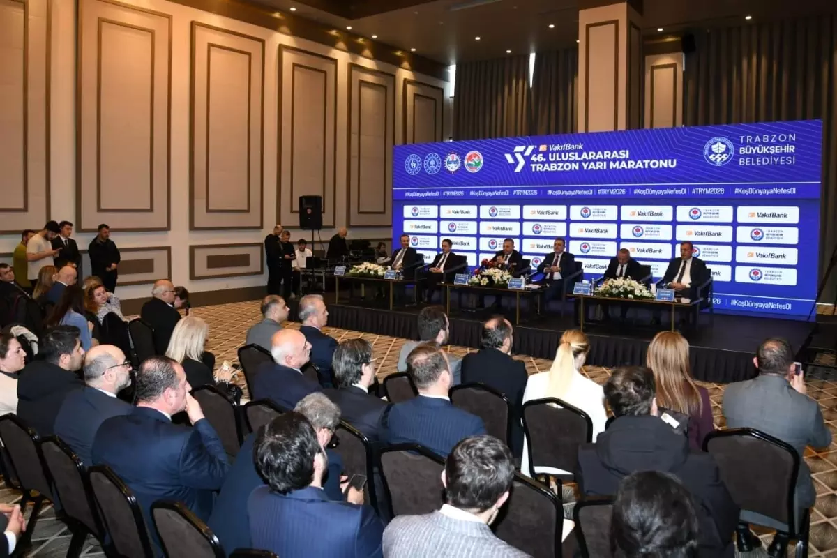 Uluslararası Trabzon Yarı Maratonu\'nun tanıtım toplantısı yapıldı