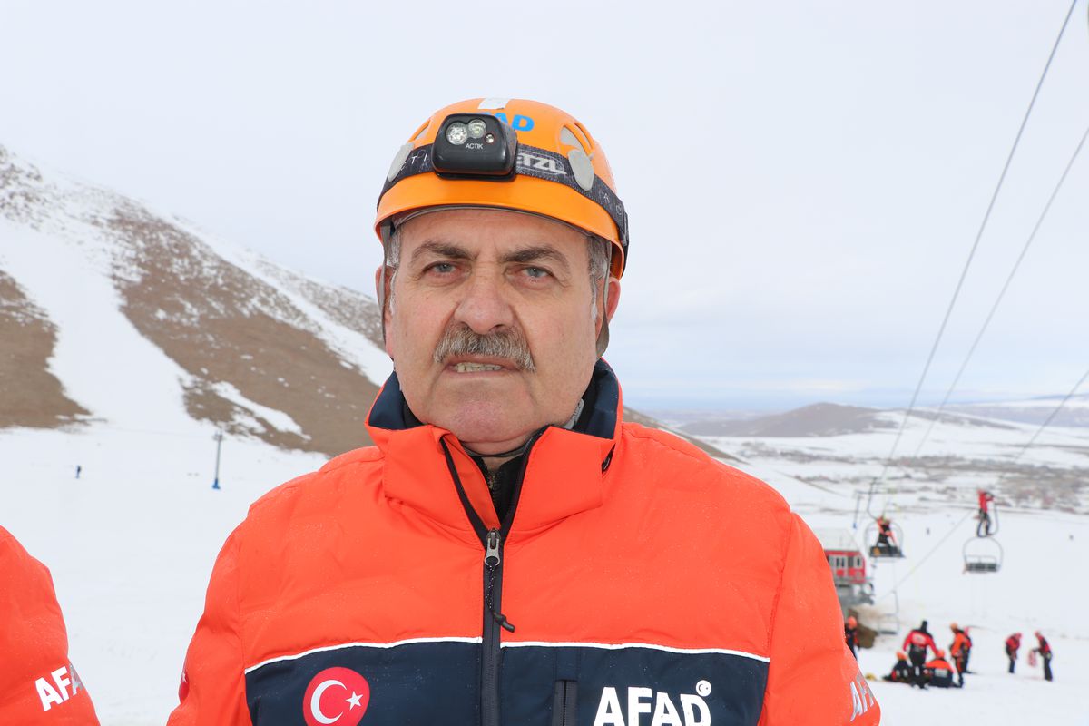 Van\'da Çığ Tatbikatı Gerçekleştirildi