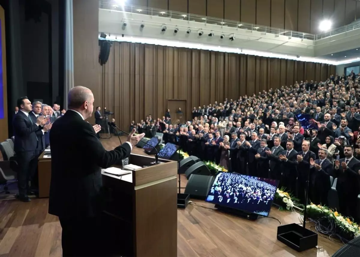 Ak Parti İl Başkanı Serkan Yıldırım, Genişletilmiş Ak Parti İl Başkanları Toplantısı\'na katıldı