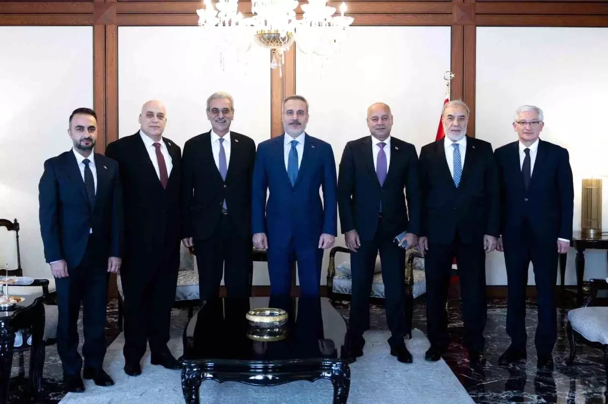 Fidan, Gazze Yönetimi Başkanı ile Görüştü