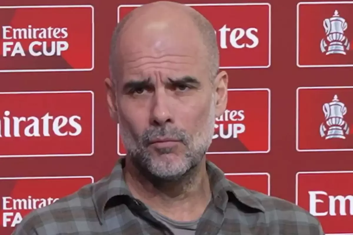 Basın toplantısına damga vuran olay! Guardiola\'nın teklifi gazeteciyi çok şaşırttı