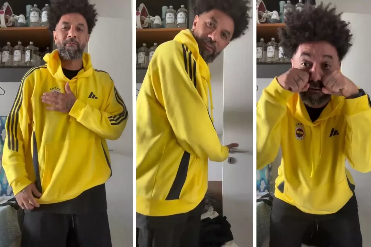 Cristian Baroni maç biter bitmez telefona sarıldı