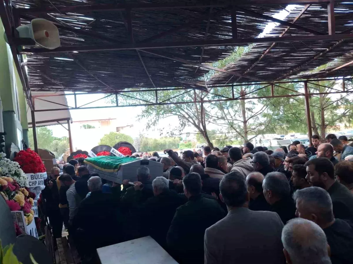 Didim meclis üyesi Erol\'un evladı son yolculuğuna uğurlandı