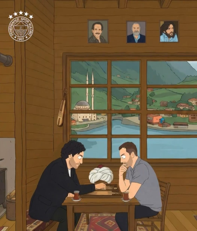 Fenerbahçe'den Trabzonspor'a gönderme Fenerbahçe'den Trabzonspor'a gönderme