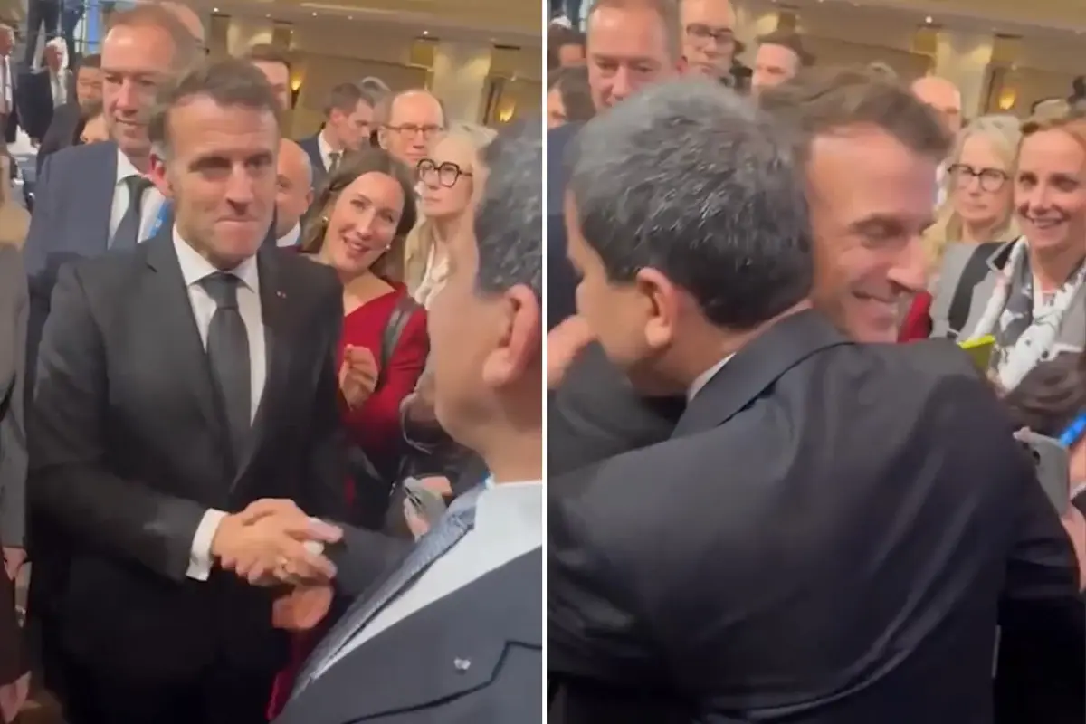 Fransa Cumhurbaşkanı Macron ile Mazlum Abdi görüştü