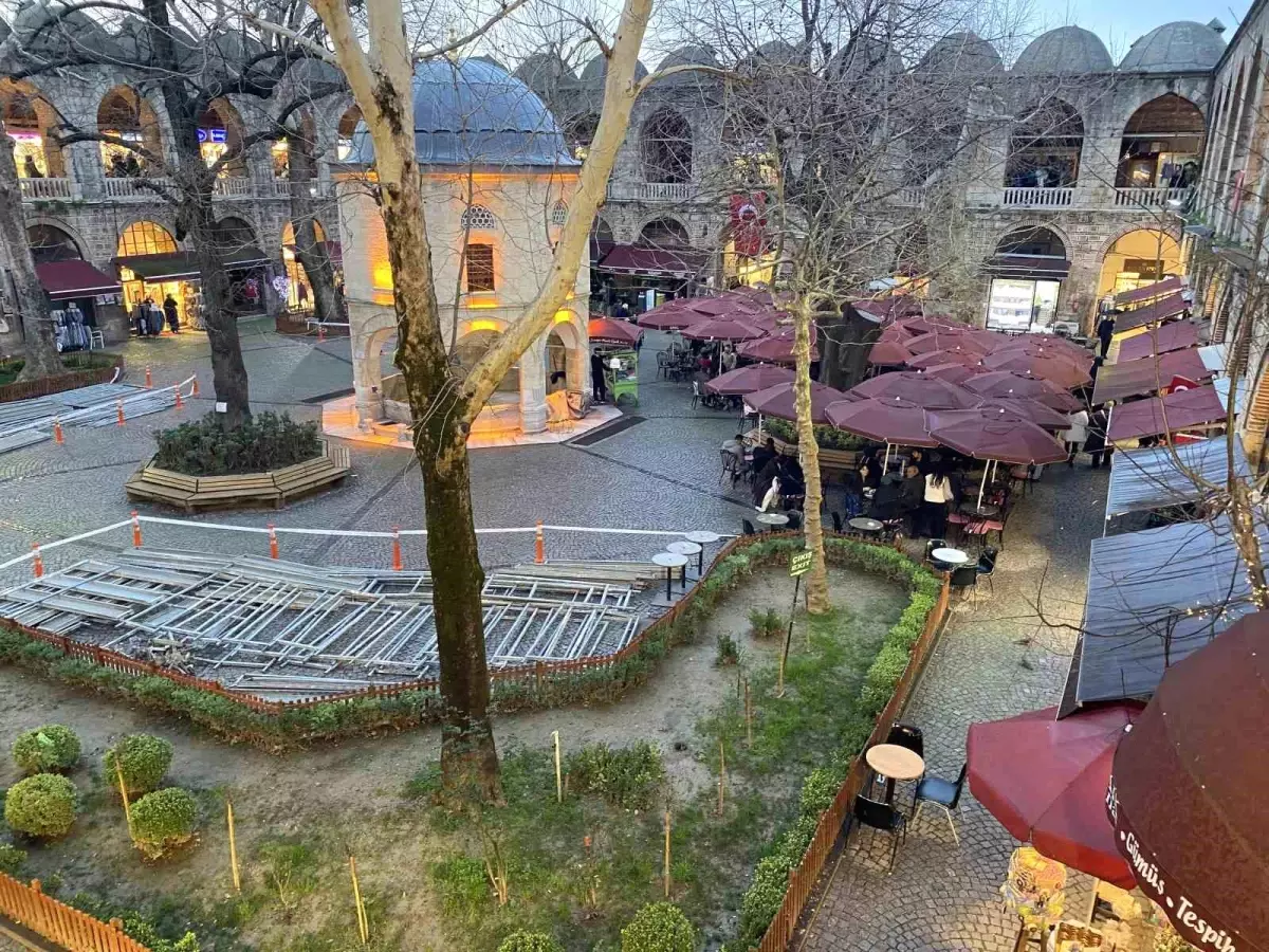 Koza Han\'da Tahliye Kararına Mahkeme Durdurma