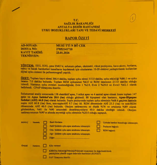 Muhittin Böcek'in sağlık durumu kritik eşikte! Solunumu duruyor, oksijen seviyesi düşüyor