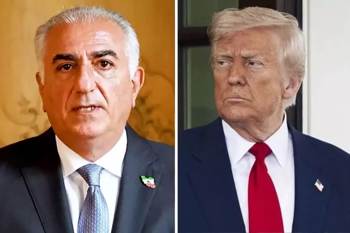 Rıza Pehlevi\'den Trump\'a çağrı: İran İslam Cumhuriyeti\'ni bitirmenin zamanı geldi