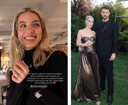 Ünlü isimlerden Sevgililer Günü paylaşımları: Çiçekler ve mesajlar eksik olmadı