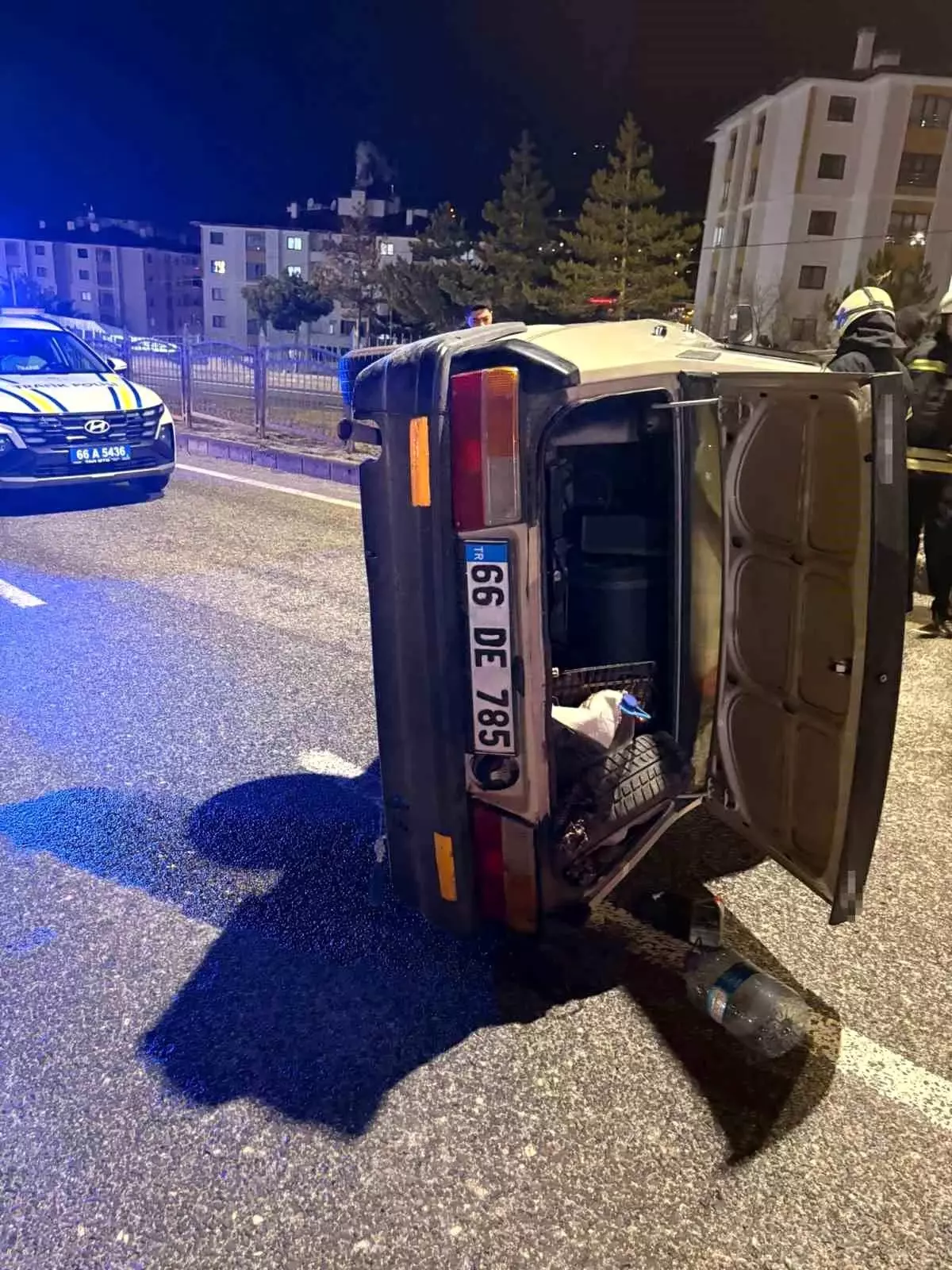 Yozgat\'ta Kazada 3 Kişi Yaralandı