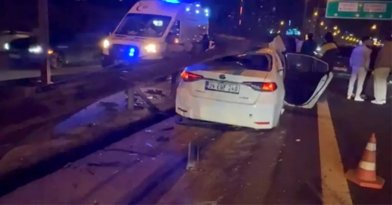 Ataşehir\'de Kaza: 2 Yaralı