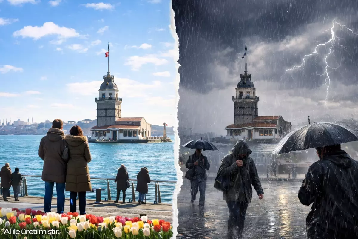 Bahar havası kısa sürecek! Tarih verildi, sağanak geliyor