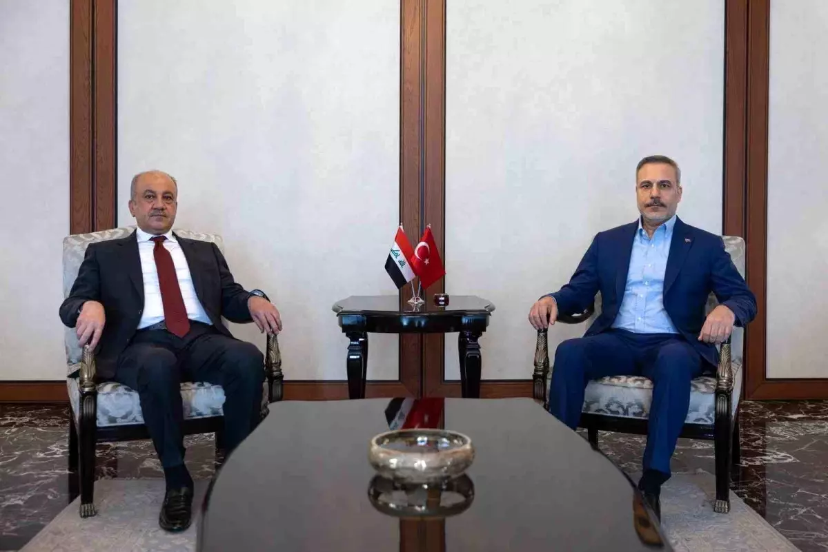 Fidan ve Iraklı Bakan Görüştü