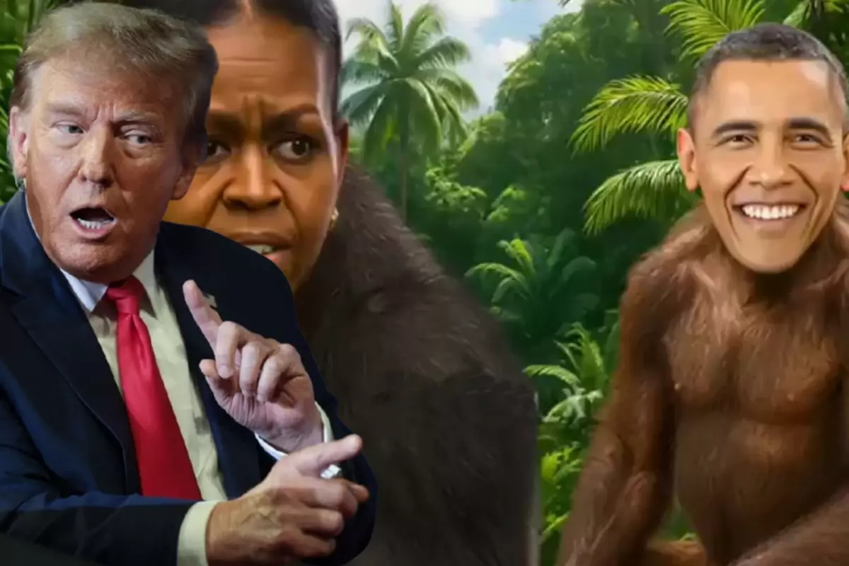 Barack Obama sessizliğini bozdu: Trump\'ın ırkçı videosuna sert tepki